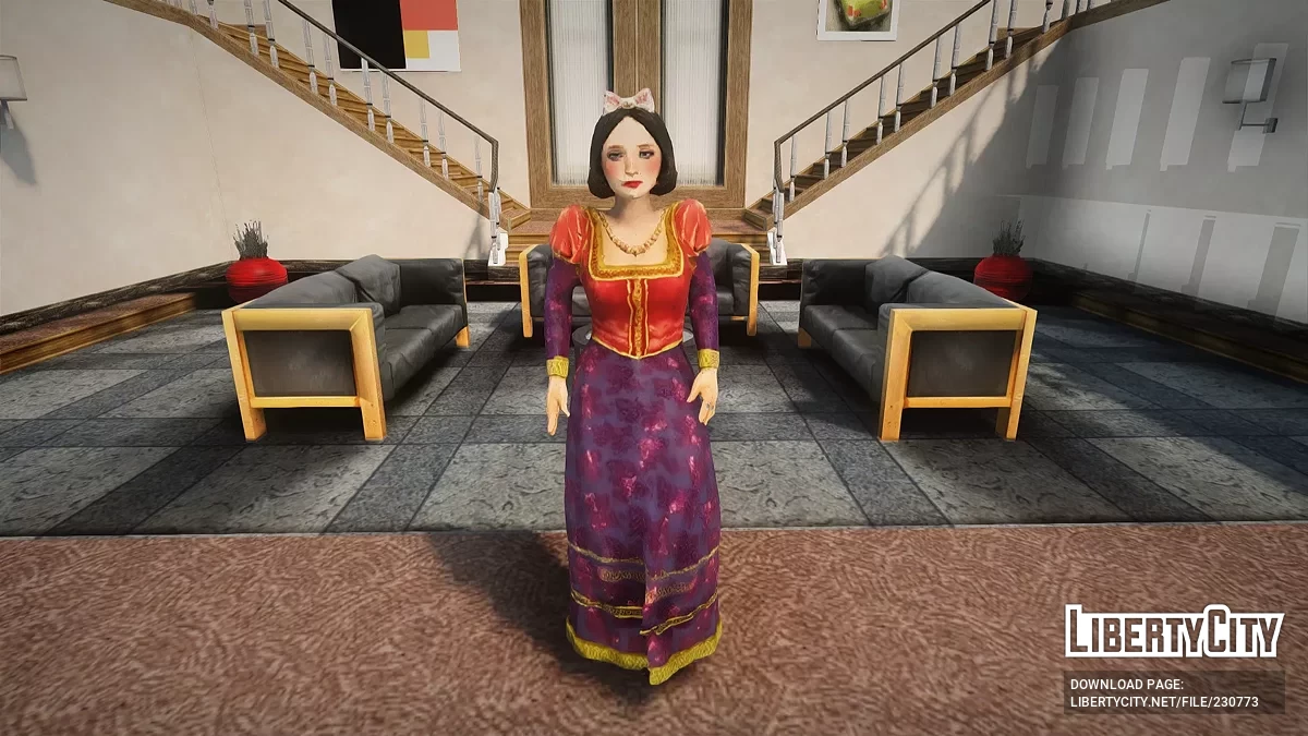 Белоснежка из «Шрек Третий» / GTA San Andreas