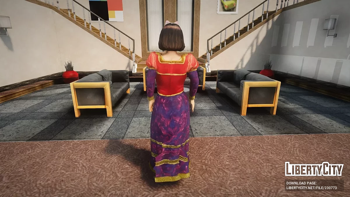 Белоснежка из «Шрек Третий» / GTA San Andreas