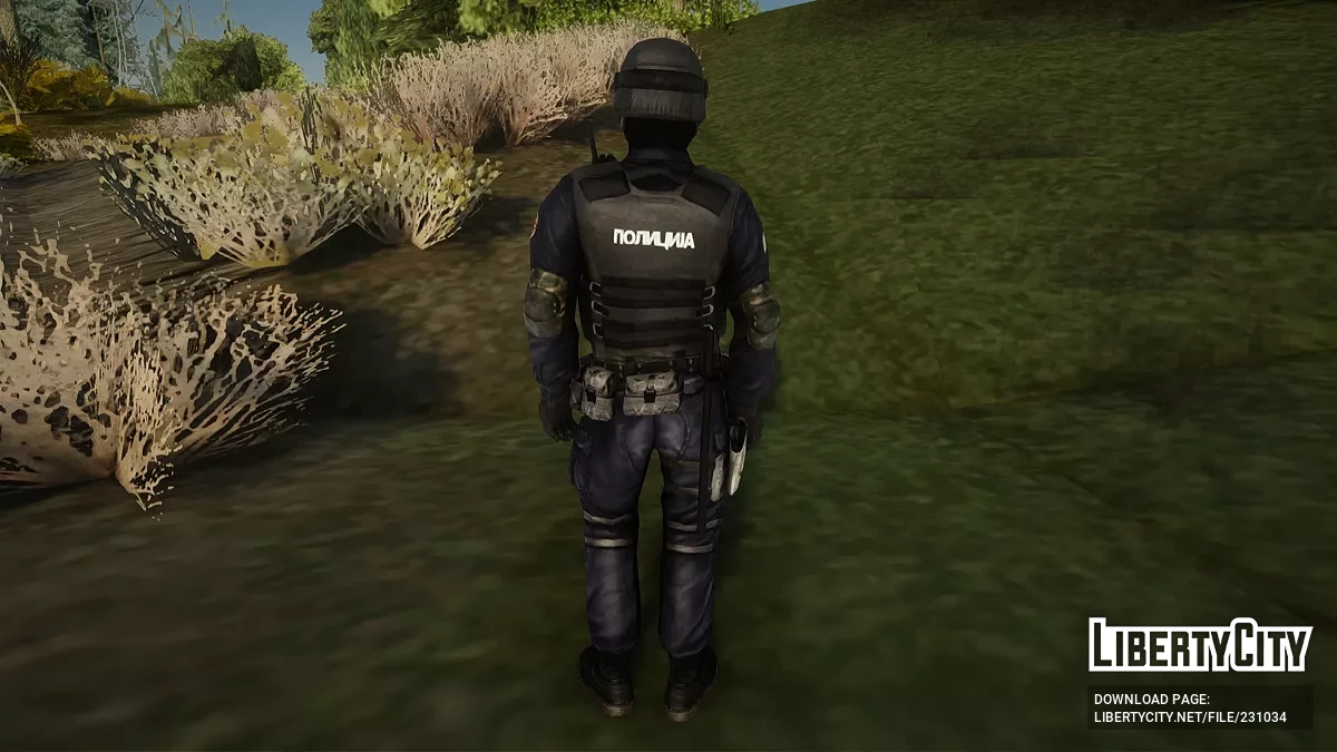 Боец сербских спецподразделений / GTA San Andreas