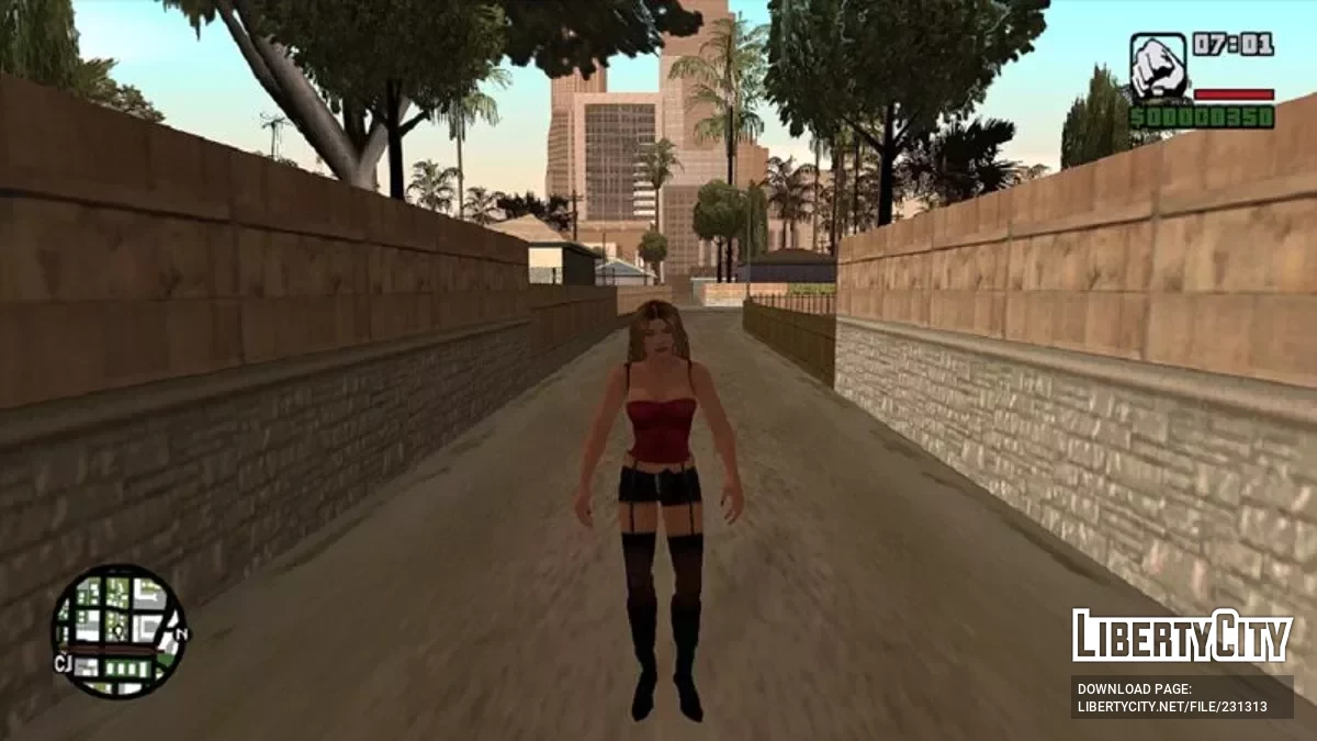 Кармен Электра из Def Jam: Fight for NY / GTA San Andreas