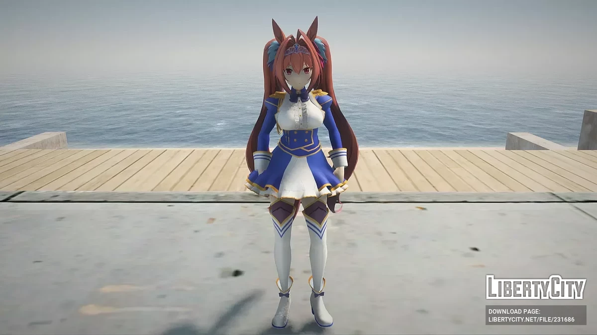 Дайва Скарлет из аниме Девушки-пони / GTA San Andreas