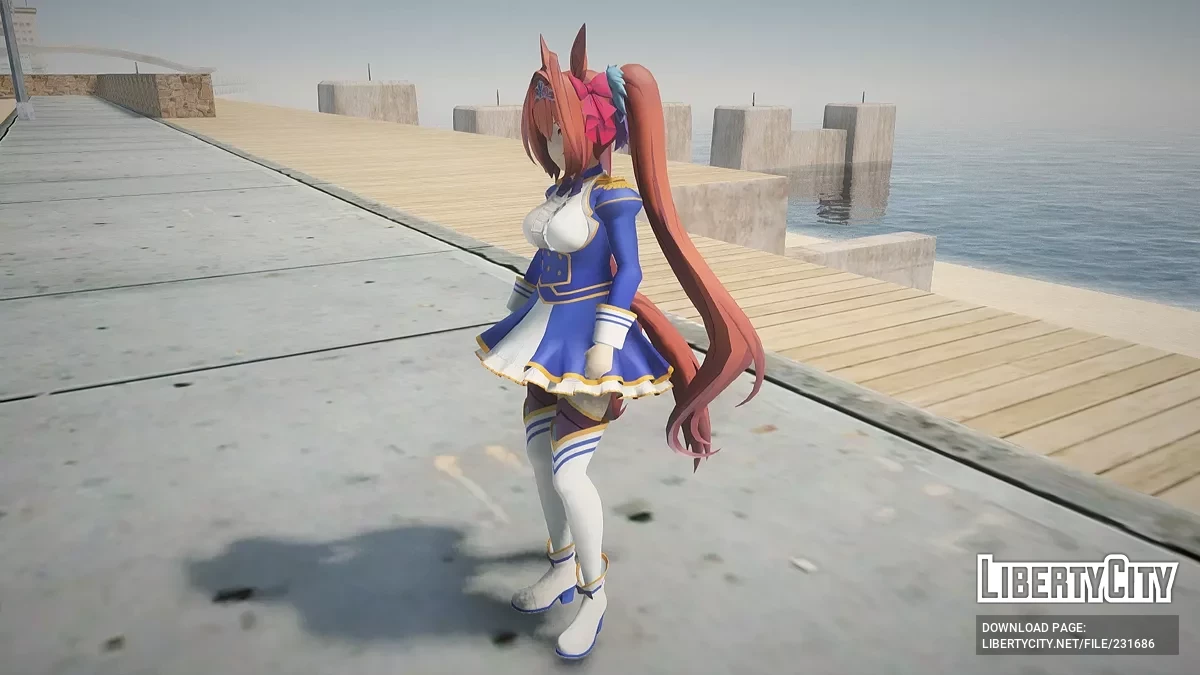 Дайва Скарлет из аниме Девушки-пони / GTA San Andreas