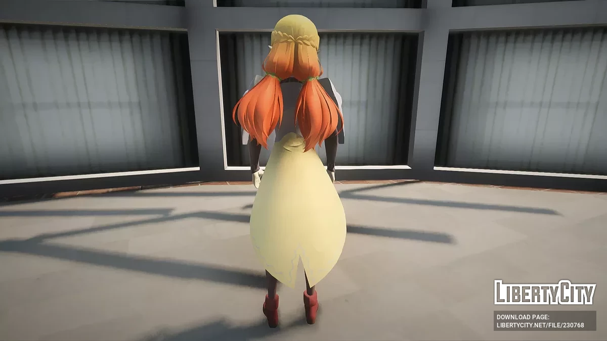 Девушка-эльф из Isekai Ojisan / GTA San Andreas