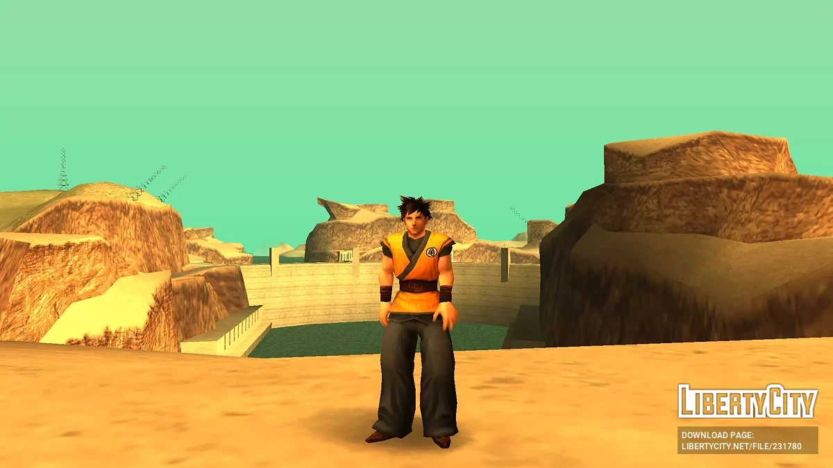 Пак скинов Dragon Ball Evolution / GTA San Andreas