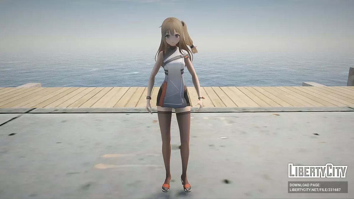 Юхи из Girls' Frontline 2 Exilium / GTA San Andreas