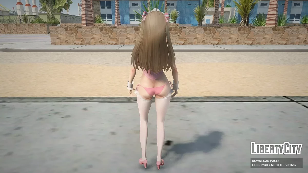 Юхи из Girls' Frontline 2 Exilium / GTA San Andreas