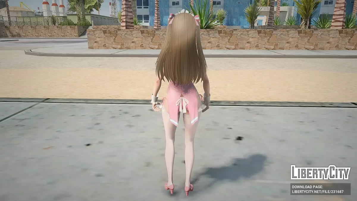 Юхи из Girls' Frontline 2 Exilium / GTA San Andreas