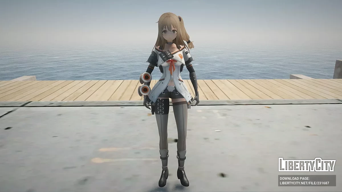 Юхи из Girls' Frontline 2 Exilium / GTA San Andreas