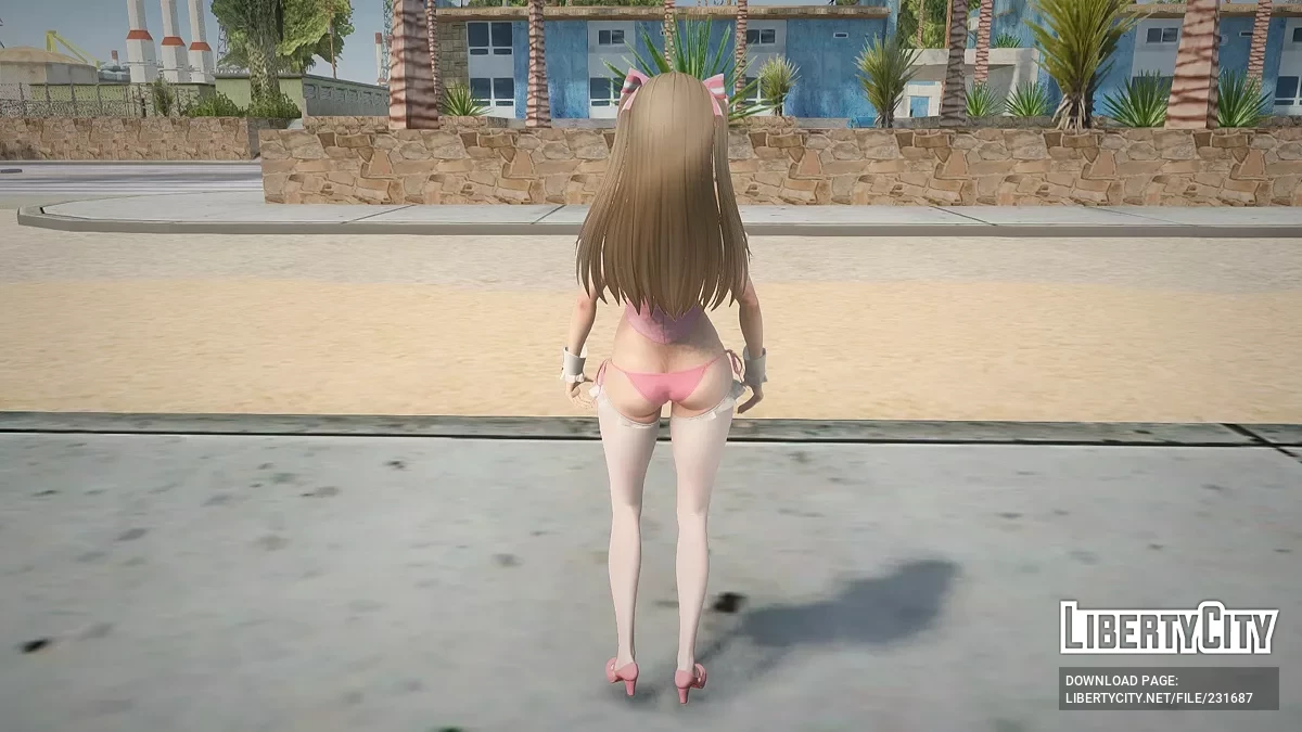 Юхи из Girls' Frontline 2 Exilium / GTA San Andreas