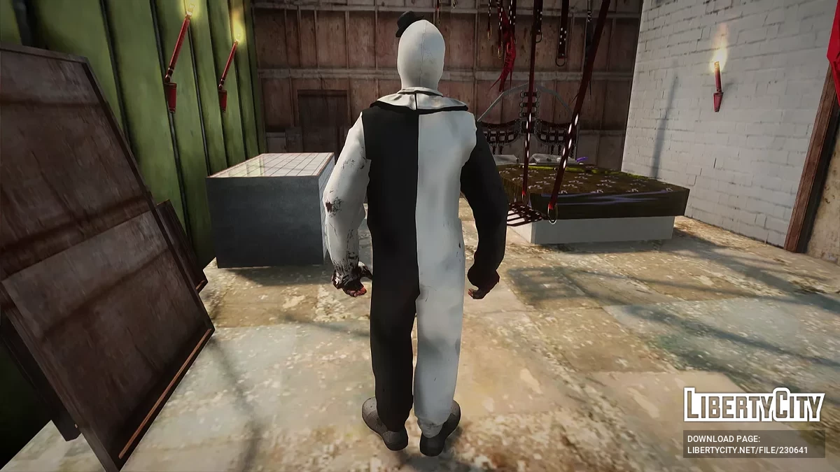 Клоун Арт из фильма «Ужасающий» / GTA San Andreas