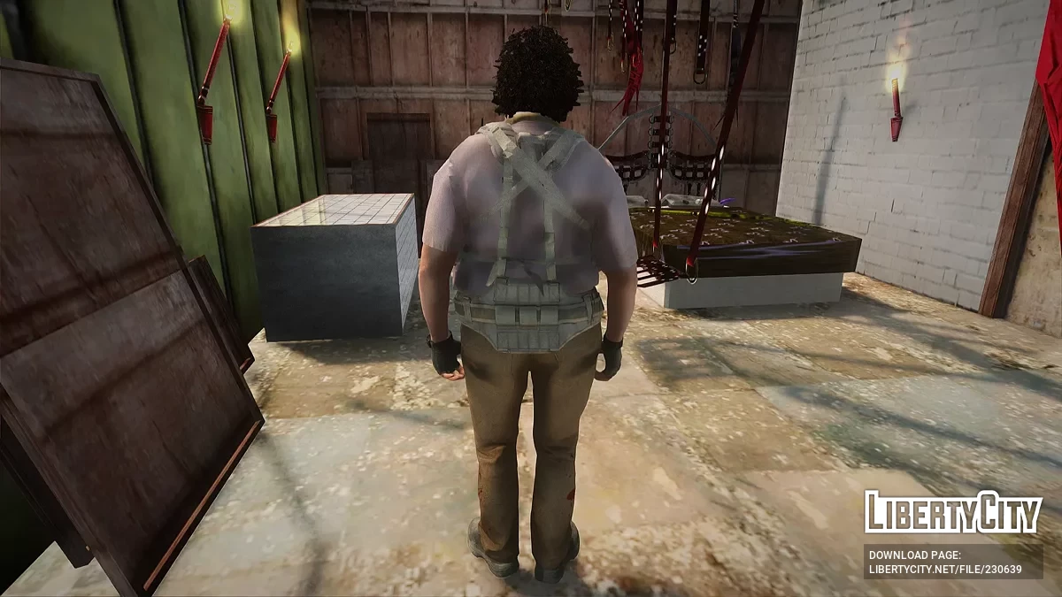 Кожаное лицо из «Техасской резни бензопилой» / GTA San Andreas