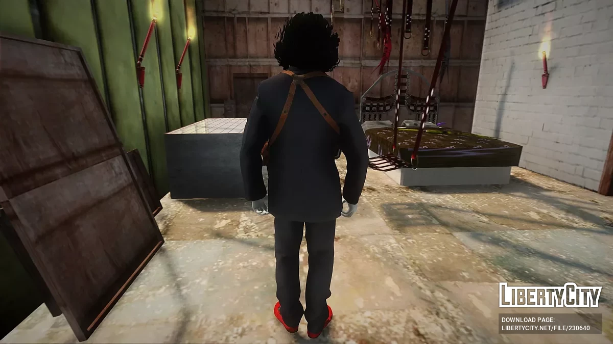 Кукла Билли из «Пилы» / GTA San Andreas