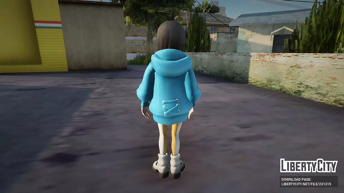 Лида из Pokemon Legends Z-A / GTA San Andreas