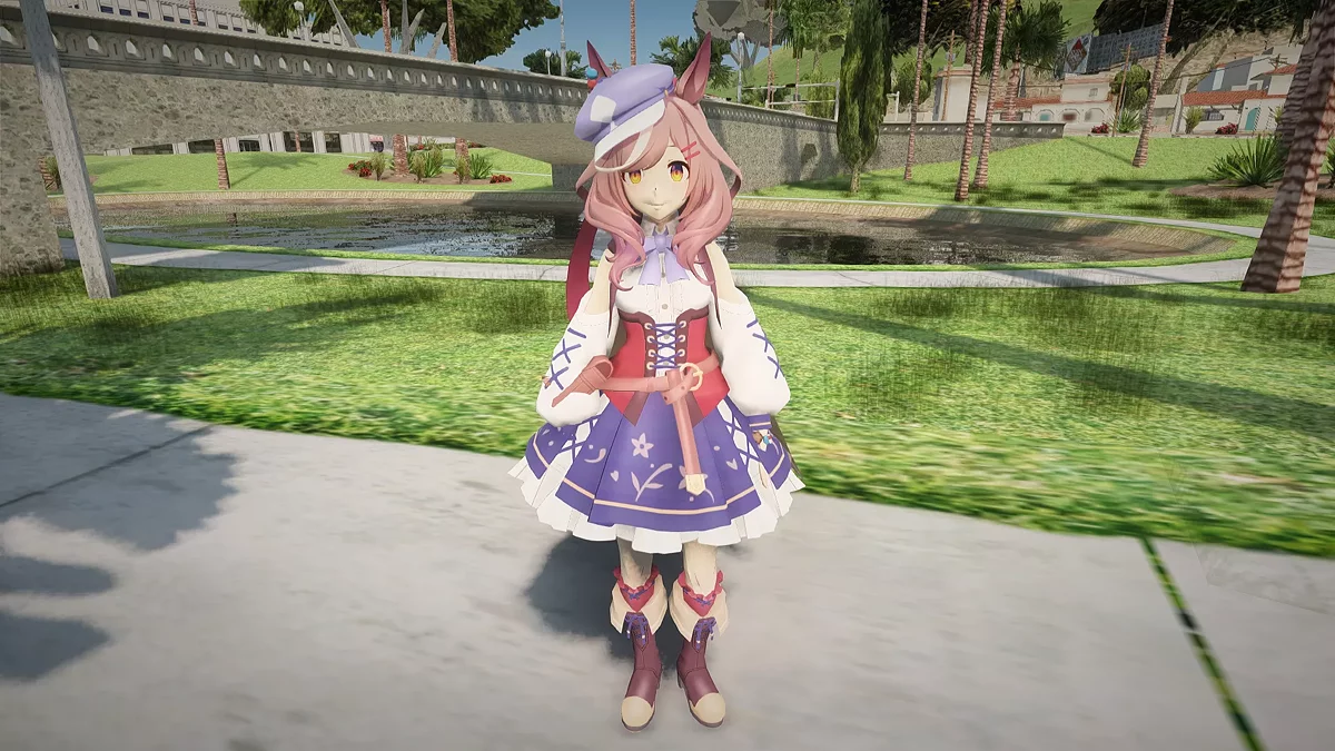 Матиканетаннхаузер из Uma Musume / GTA San Andreas