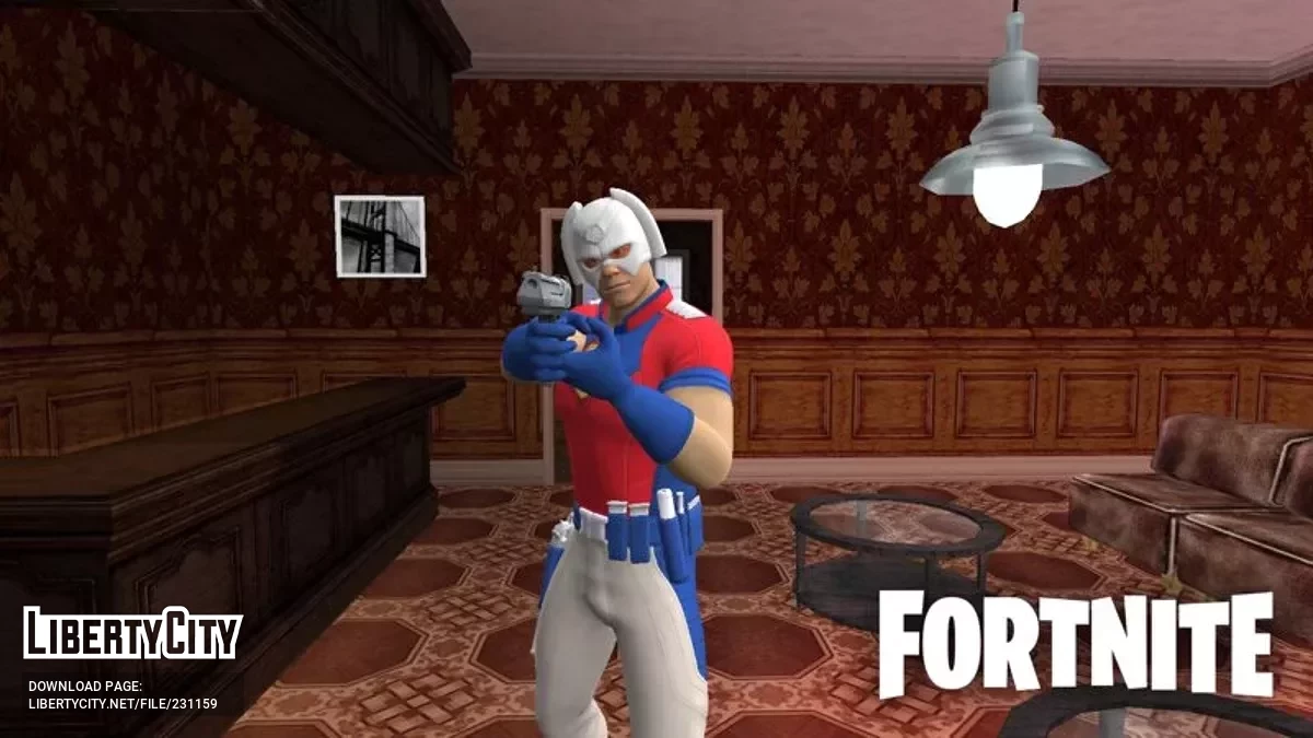 Миротворец из Fortnite / GTA San Andreas