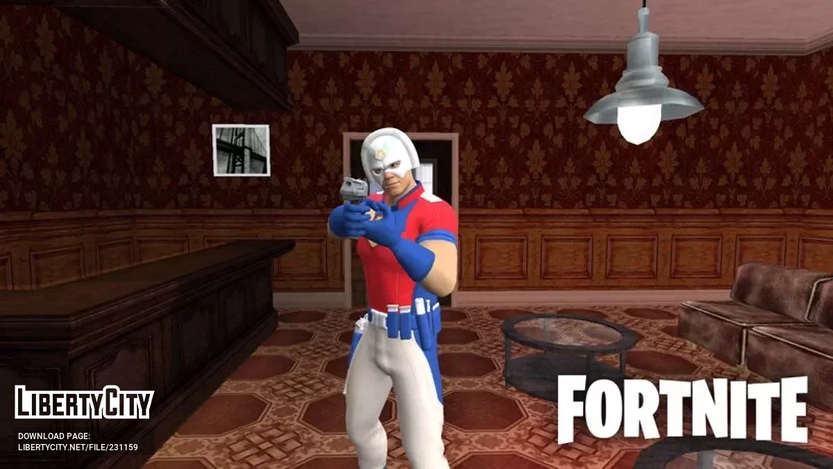 Миротворец из Fortnite / GTA San Andreas