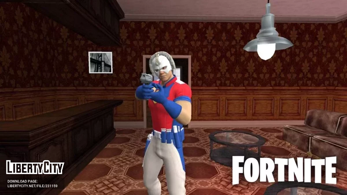 Миротворец из Fortnite / GTA San Andreas