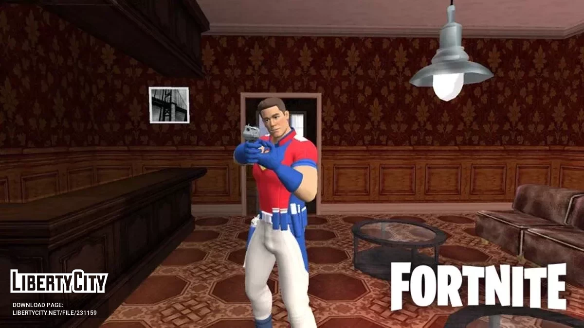 Миротворец из Fortnite / GTA San Andreas