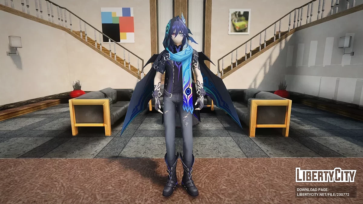 Оророн из Genshin Impact / GTA San Andreas