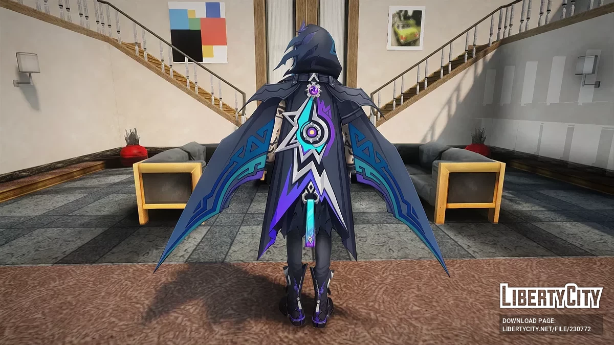 Оророн из Genshin Impact / GTA San Andreas