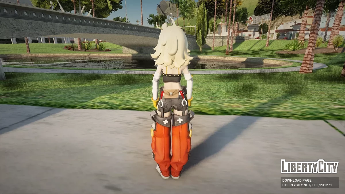 Пайпер Уил из Zenless Zone Zero / GTA San Andreas