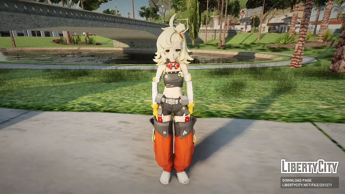 Пайпер Уил из Zenless Zone Zero / GTA San Andreas