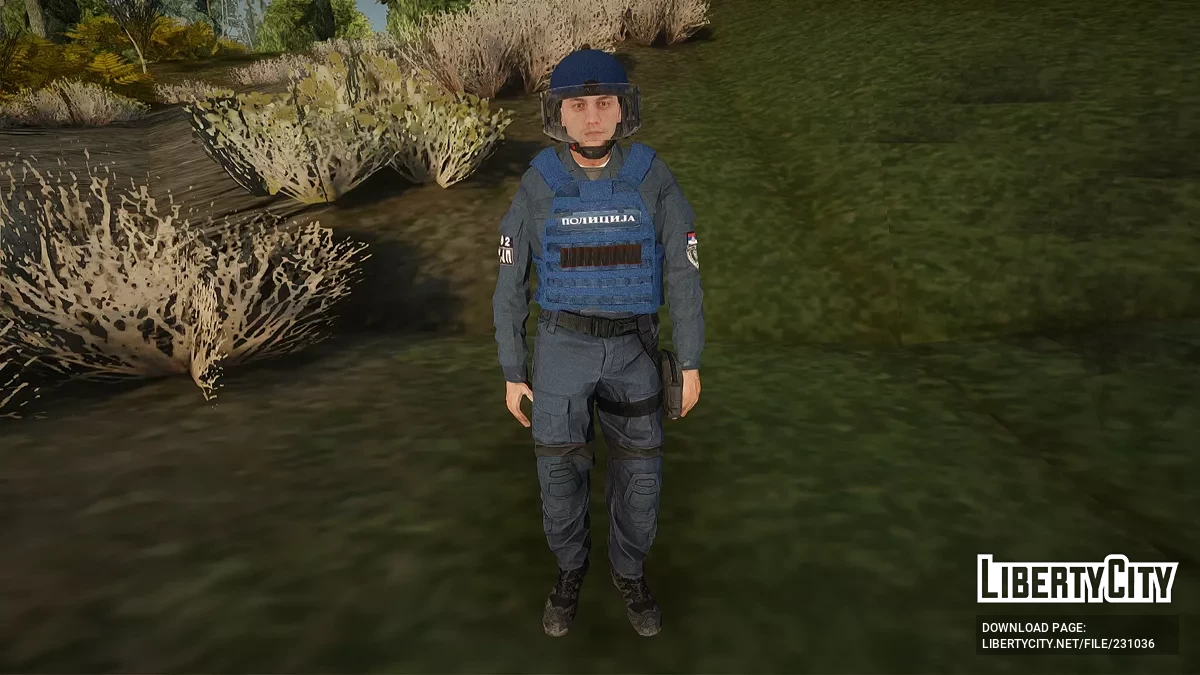 Подразделение полиции Сербии / GTA San Andreas