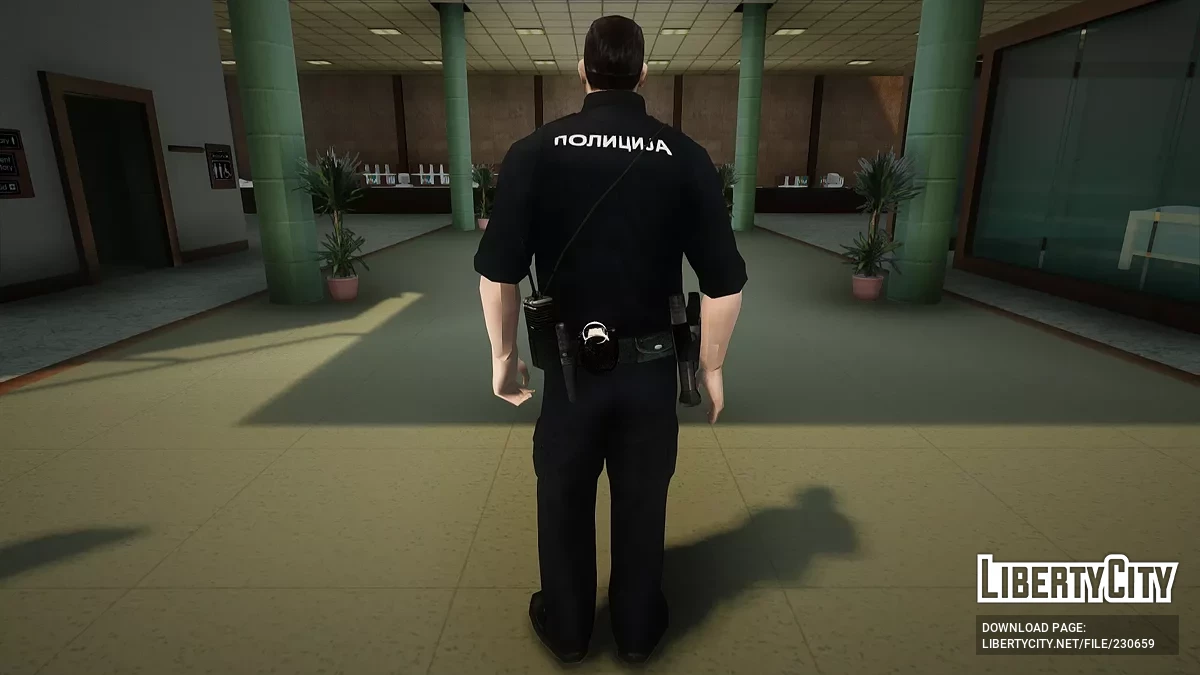 Сербский полицейский / GTA San Andreas