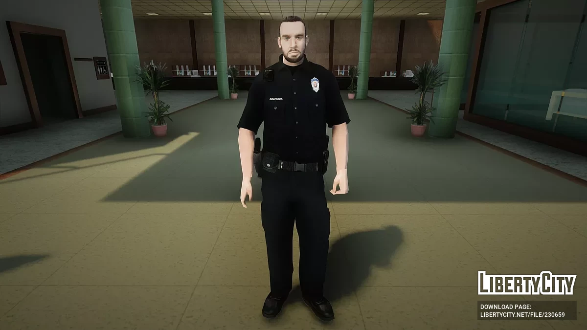 Сербский полицейский / GTA San Andreas