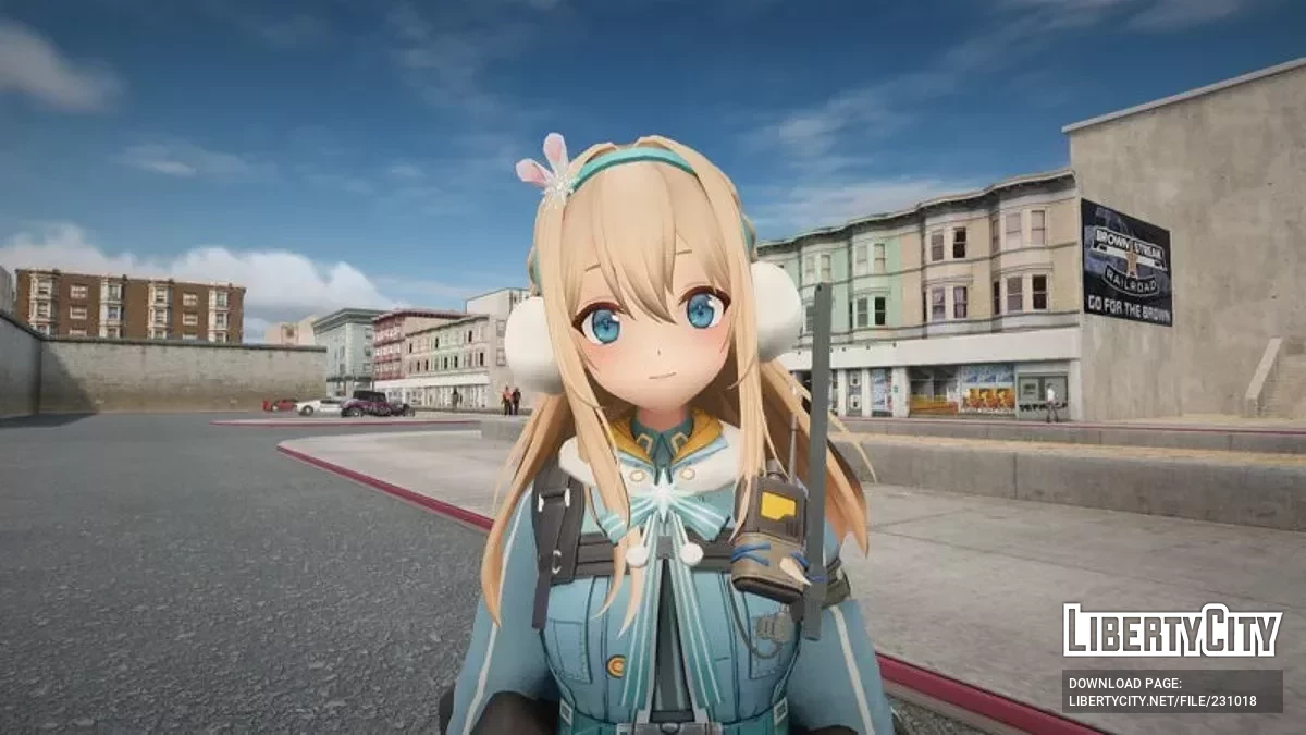 Суоми из Girls' Frontline 2: Exilium / GTA San Andreas