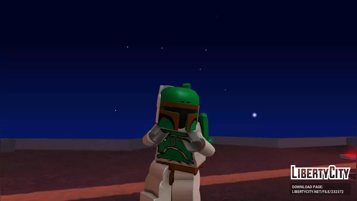 Боба Фетт из LEGO Star Wars / GTA San Andreas