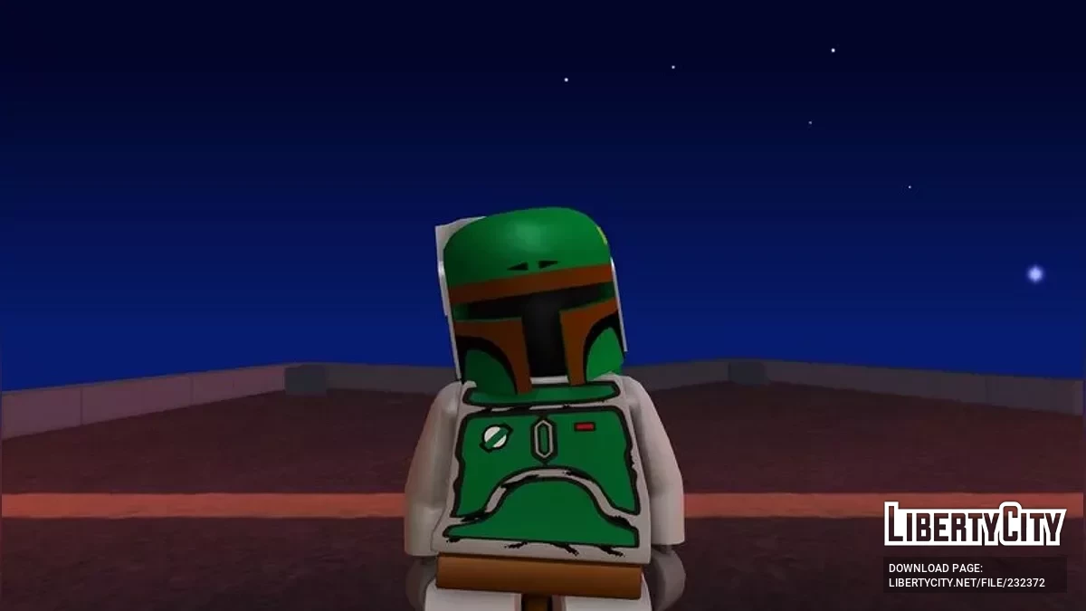 Боба Фетт из LEGO Star Wars / GTA San Andreas