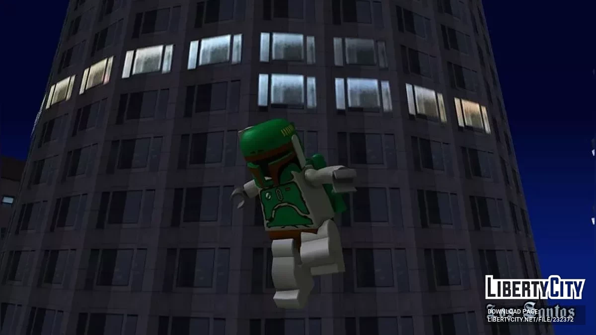 Боба Фетт из LEGO Star Wars / GTA San Andreas