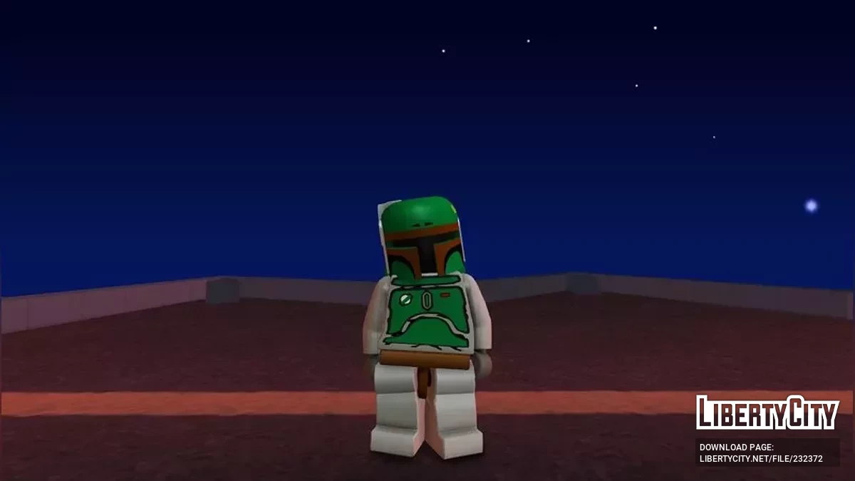 Боба Фетт из LEGO Star Wars / GTA San Andreas
