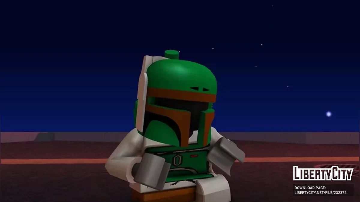 Боба Фетт из LEGO Star Wars / GTA San Andreas