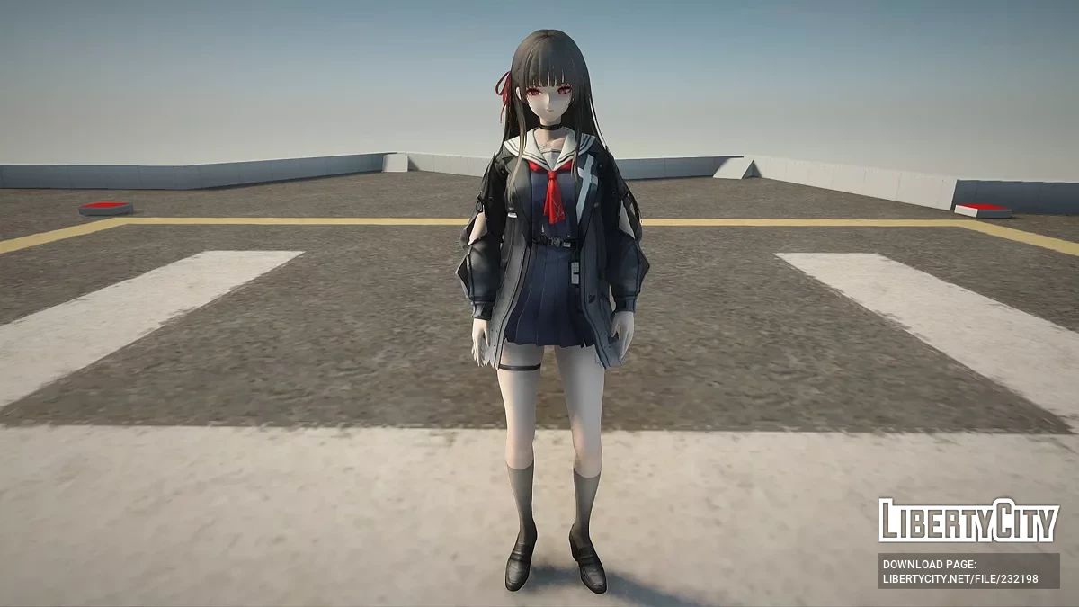 Чиса из Wuthering Waves / GTA San Andreas