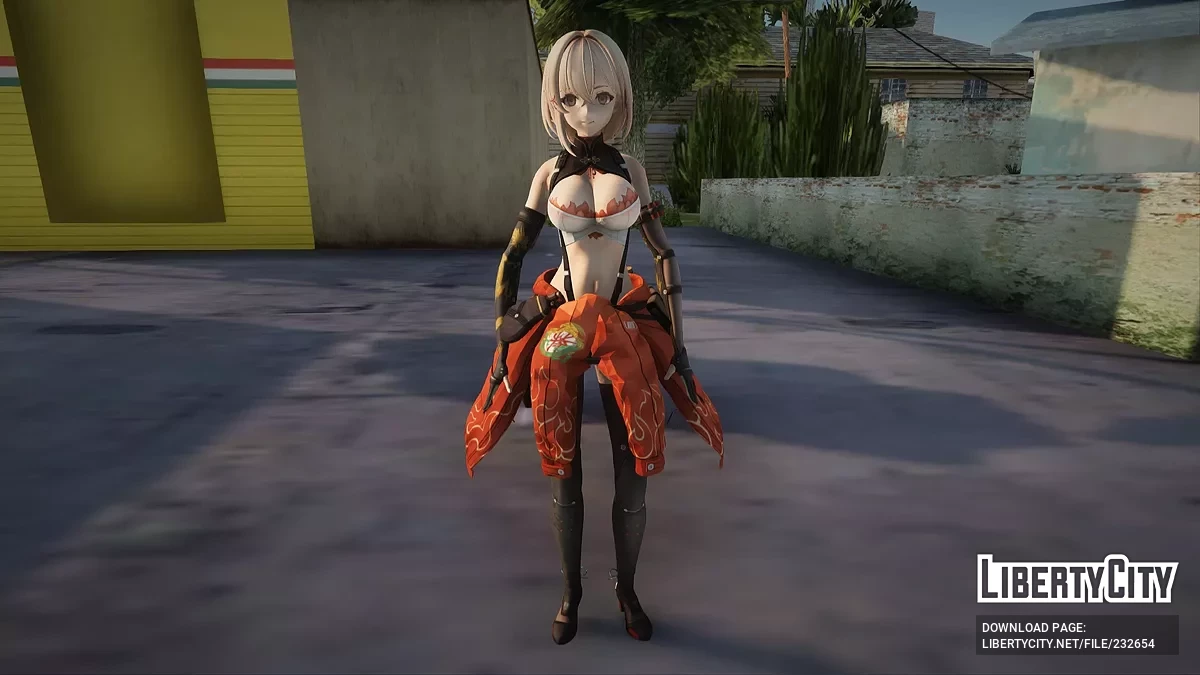 Цюхуа из Girls' Frontline: Exilium / GTA San Andreas