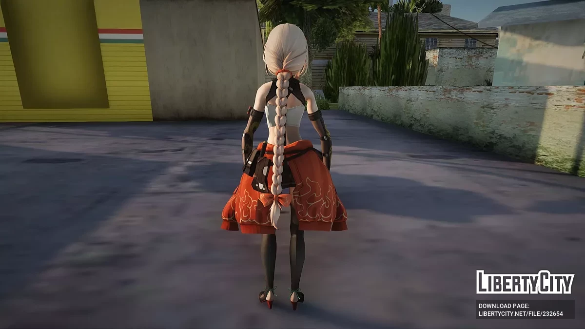 Цюхуа из Girls' Frontline: Exilium / GTA San Andreas