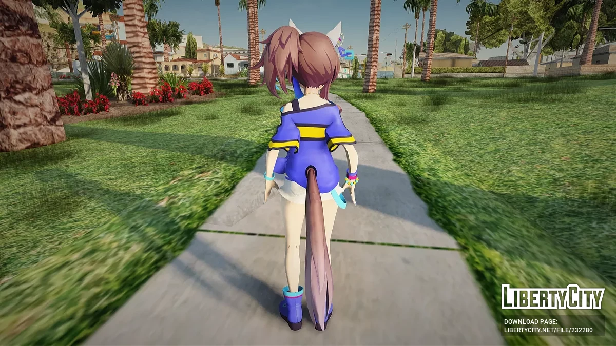 Дайтаку Гелиос из Uma Musume / GTA San Andreas