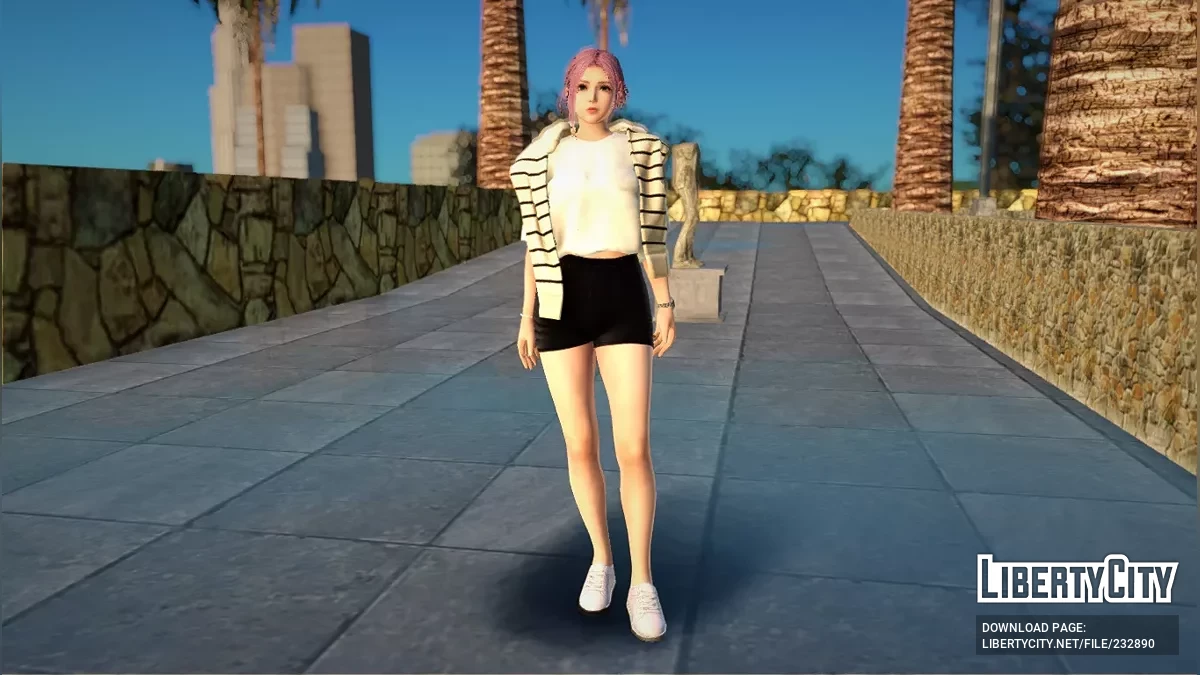 DOAXVV Элиза - Элегантная Городская Прогулка / GTA San Andreas