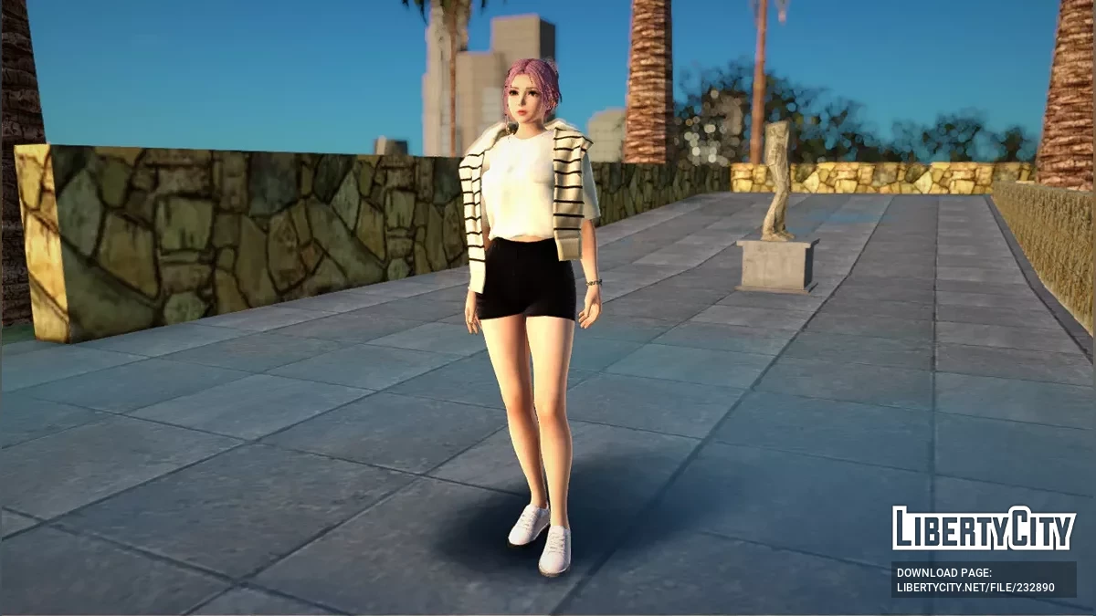 DOAXVV Элиза - Элегантная Городская Прогулка / GTA San Andreas