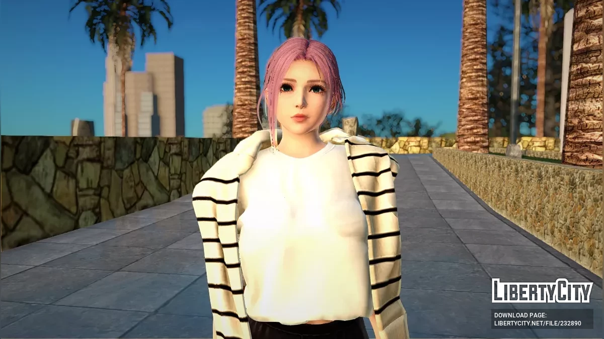 DOAXVV Элиза - Элегантная Городская Прогулка / GTA San Andreas