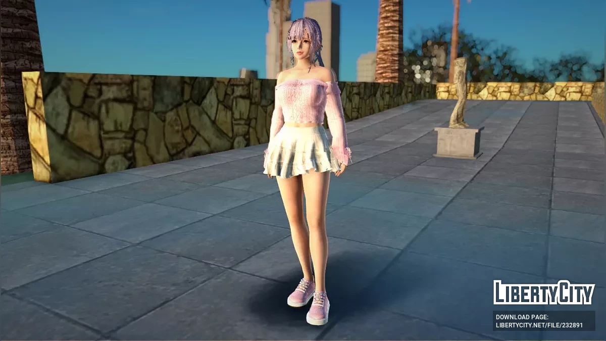 DOAXVV Фиона - Нежный Весенний Повседневный Стиль / GTA San Andreas