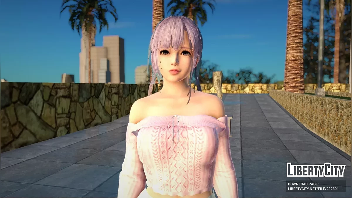 DOAXVV Фиона - Нежный Весенний Повседневный Стиль / GTA San Andreas