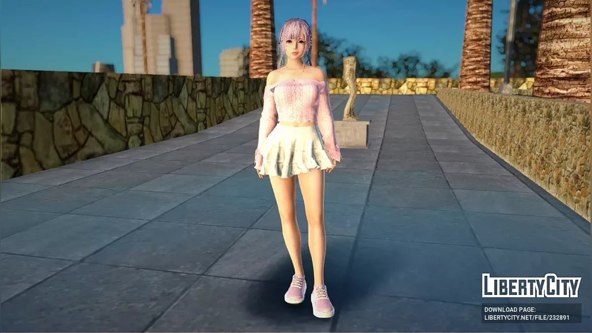 DOAXVV Фиона - Нежный Весенний Повседневный Стиль / GTA San Andreas