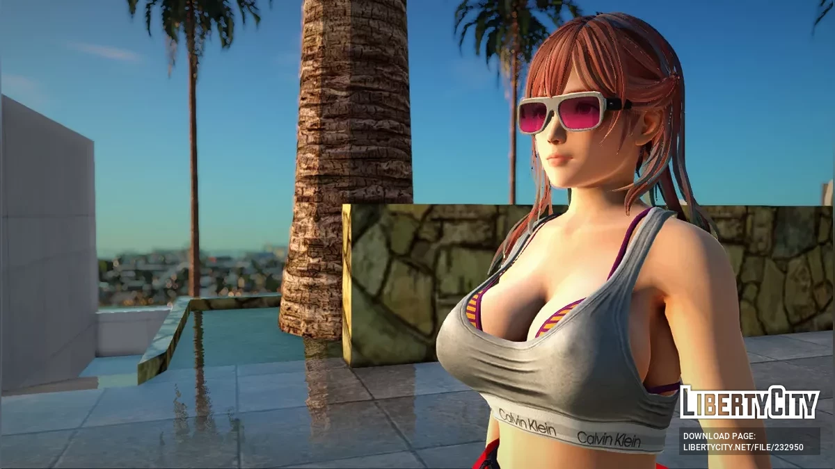 Хонока в спортивном уличном наряде / GTA San Andreas