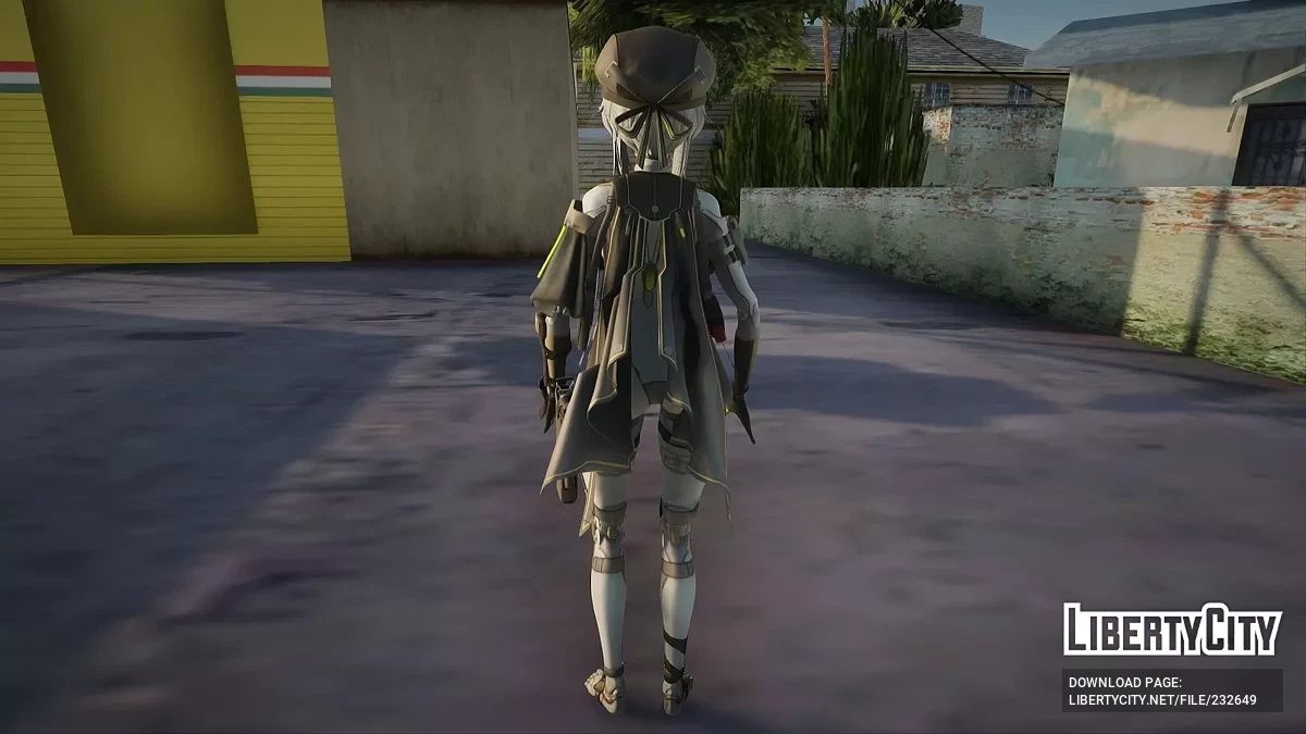 Душевная из Girls' Frontline: Exilium / GTA San Andreas