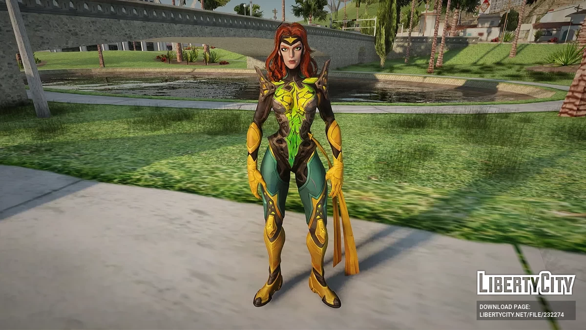 Феникс из Marvel Rivals / GTA San Andreas