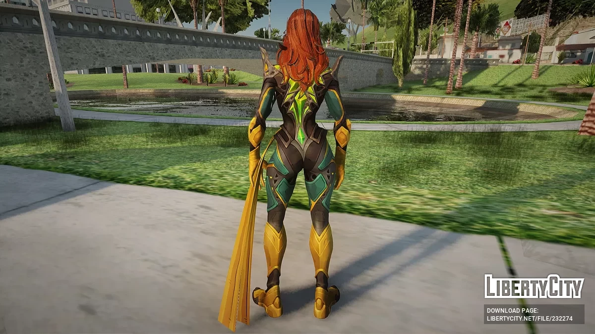 Феникс из Marvel Rivals / GTA San Andreas