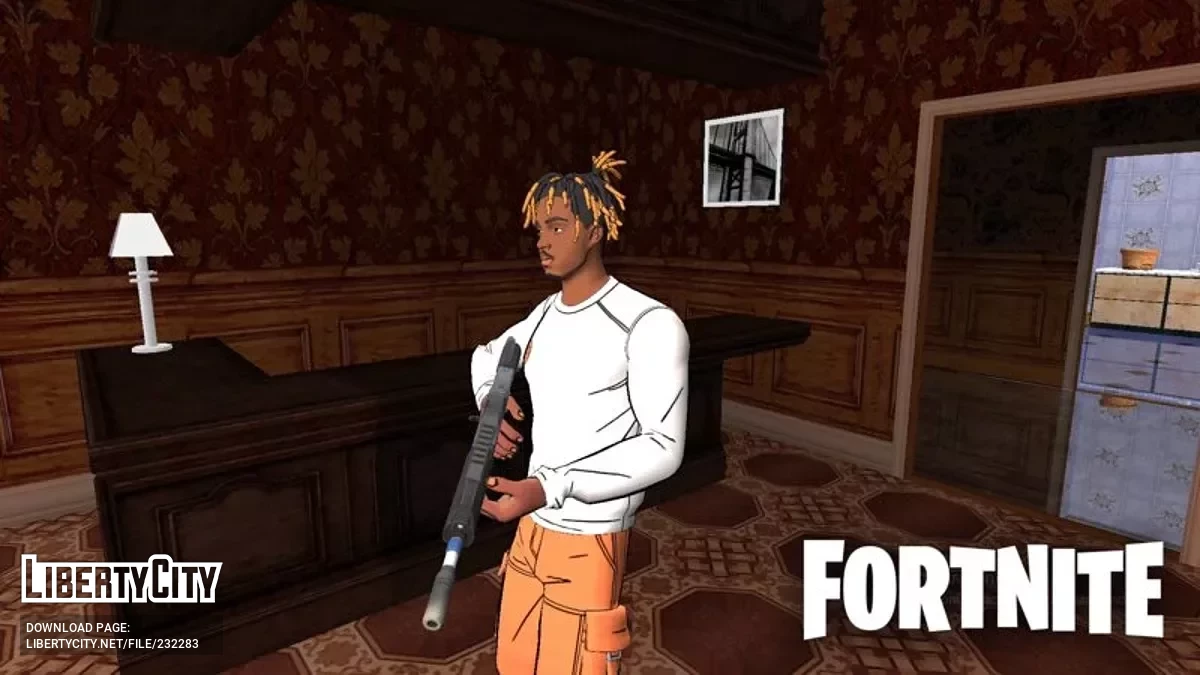 Juice WRLD Slayer из Fortnite / GTA San Andreas
